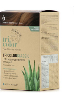 Homocrin Tricolor Classic Dark Blonde Φυτική Μόνιμη Βαφή Μαλλιών Χωρίς Αμμωνία