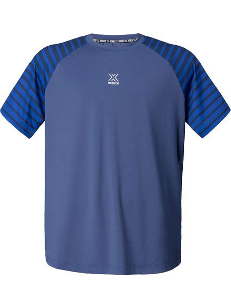 MUNICH MAN STRIPES TEE NAVY