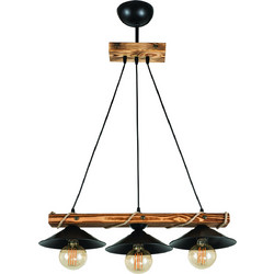 ARlight PDT 2060-3 Κρεμαστό Φωτιστικό Οροφής Καμπάνα Τρίφωτο E27 Χρυσό 0103455
