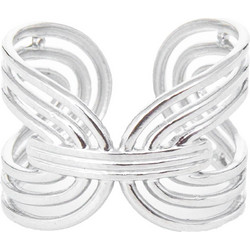 Ατσάλινο δαχτυλίδι, free size, γυναικείο, silverline, 0430694801/ΑΣΠΡΟ - ΑΝΟΞΕΙΔΩΤΟ ΑΤΣΑΛΙ - 0430694801