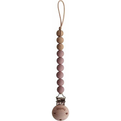 Mushie 2090047 Mushie Κλιπ πιπίλας Eva Cloudy Mauve