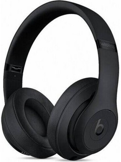 Beats Studio 3 Ενσύρματα & Ασύρματα Bluetooth Ακουστικά Over Ear με Noise Canceling Matt Μαύρα