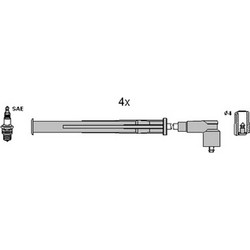 Hitachi Σετ Καλωδίων Υψηλής Τάσης - 134956
