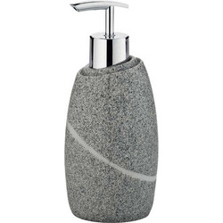 Δοχείο Κρεμοσάπουνου Talus 20257 Φ7,5x16cm 300ml Grey Kela Πολυρεσίνη