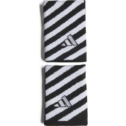 Tennis Striped Wristband BLACK/WHITE