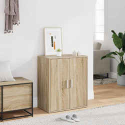 vidaXL Παπουτσοθήκη Ξύλινη Sonoma Μ60xΠ35xΥ70cm 808921