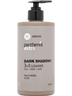 Medisei Panthenol Extra Dark Shadows 3in1 Cleanser Σαμπουάν 500ml