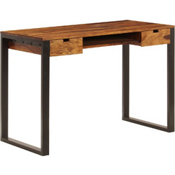 VidaXL Γραφείο Μασίφ Ξύλο 110x55x78cm 247963
