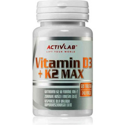 Activlab Vitamin D3 + K2 Max 120 Ταμπλέτες