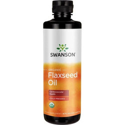 Swanson Organic Flaxseed Oil Έλαιο Λιναρόσπορου 473ml