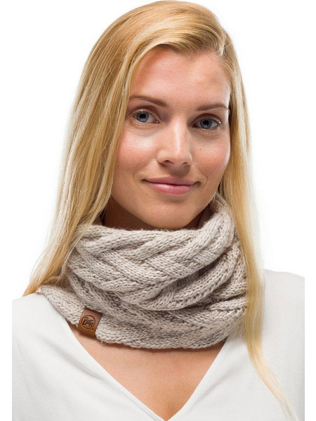 Buff Knitted & Polar Neck Warmer - Πλεκτό με Φλίς Κασκόλ/Λαιμός - Caryn Cru