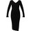 Only Julie Midi Καθημερινό Φόρεμα Μαύρο 15302348