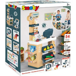 Smoby Market Mini Με Αξεσουάρ (7600350238)