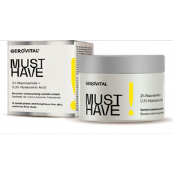 Gerovital Must Have Sorbet 2% Niacinamide & Hyaluronic Acid Cream 50ml
