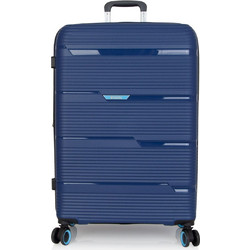 Dielle 170-70 Βαλίτσα με 4 Ρόδες Navy Μπλε