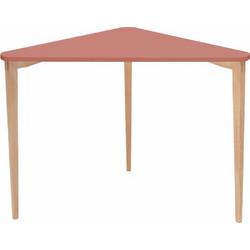 Γραφείο Γωνιακό Naja NAJAOBE16 114x85x75cm Dark Coral-Beech