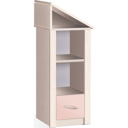 RAVENNA Παιδική Βιβλιοθήκη Δεξιά Pink House 2186 41,3 x 37,8 x 108,8