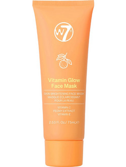 W7 Vitamin Glow Κρεμώδης Μάσκα Προσώπου για Ενυδάτωση 75ml