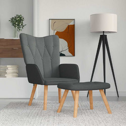 vidaXL Πολυθρόνα Relax Γκρι 327535
