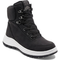 Roxy Γυναικεία Αρβυλάκια Suede Μαύρα με Γούνα ARJB700703-BL0