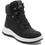 Roxy Γυναικεία Αρβυλάκια Suede Μαύρα με Γούνα ARJB700703-BL0