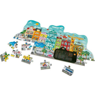 Παιδικό Puzzle Hape Animated City 49 Κομμάτια