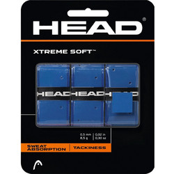 Head Extreme Soft Tennis Overgrips x 3 Μπλε