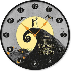 Ρολόι Τοίχου The Nightmare Before Christmas - Jack Sally GP85873 25cm Multi Pyramid