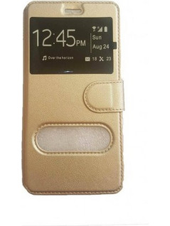 Θήκη Βιβλίο Με Παράθυρα για Nokia 5 Xρώμα: Χρυσό