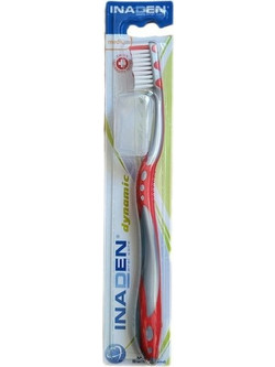 Inaden Dynamic Medium Οδοντόβουρτσα Κόκκινη