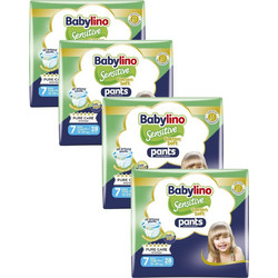 Babylino Sensitive Pants Cotton Soft Πάνες Βρακάκι No7 15-25kg 112τμχ