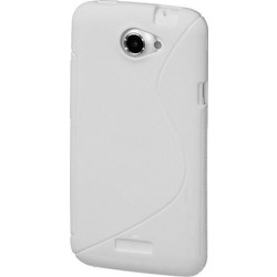 Θήκη TPU Gel S-Line για HTC One X / One XL Λευκό (OEM)