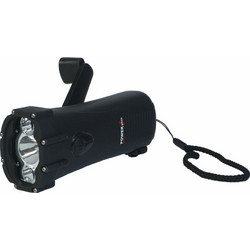 Powerplus Shark Επαναφορτιζόμενος Φακός Led Αδιάβροχος