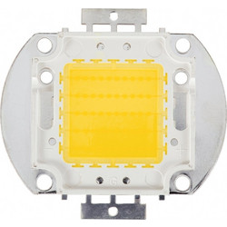 GloboStar 73765 Υψηλής Ισχύος LED COB BRIDGELUX 50W 4000lm DC 28-32V - Μ5.6 x Π5.2 x Υ0.6cm - Θερμό Λευκό 2700K