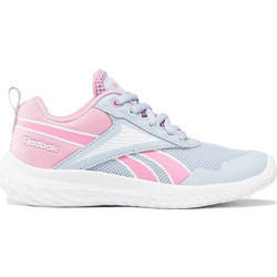Reebok Rush Runner 5 Παιδικά Αθλητικά Παπούτσια για Τρέξιμο Γκρι Ροζ 100075233