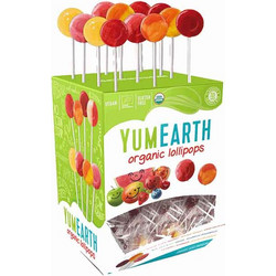Yumearth Organic Pop Βιολογικά Γλειφιτζούρια Φρούτων Σε Διάφορες Γεύσεις 1τμχ