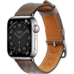 Hurtel Λουράκι Δερμάτινο Brown (Apple Watch 42 / 44 / 45mm)