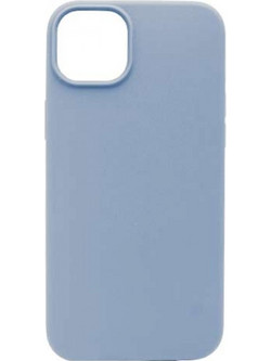 Θήκη Rubber Ενισχυμένης Σιλικόνης για iPhone 15 Plus Γαλάζιο