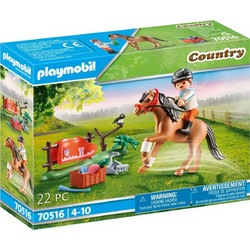 Playmobil Country Αναβάτης με Πόνυ Connemara για 4-10 Ετών 70516