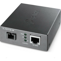 TP-Link TL-FC111B-20 10 100 Mbps RJ45 to 100 Mbps Single-mode SC WDM Bi-Directional Fiber Converter