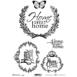 443339 ΡΙΖΟΧΑΡΤΟ HOME 21X29ΕΚ. (ITD-R516) ΠΑΚ
