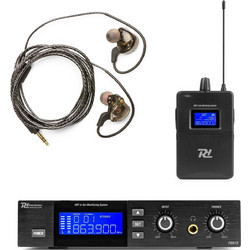 POWER DYNAMICS PD810 UHF Ασύρματο in ear monitor, για μουσικούς και τραγουδιστές