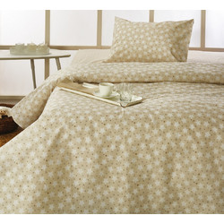 WhiteEgg Σετ Παιδικά Σεντόνια Μονά Βαμβακερά 165x240 C064-4 Beige