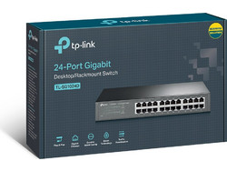 TP-Link TL-SG1024D Unmanaged L2 Switch με 24 Θύρες Ethernet 1Gbps