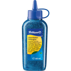 Κόλλα Glitter Pelikan Μπλε 60ml