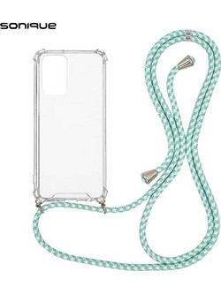 Sonique Armor Clear Θήκη Σιλικόνης με Κορδόνι Xiaomi Redmi Note 10 5G / Poco M3 Pro 5G Veraman