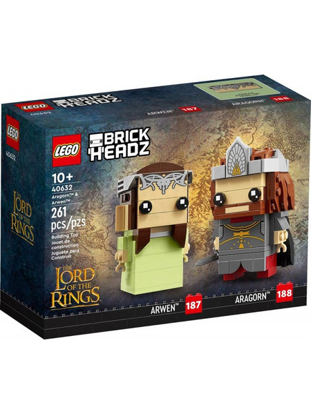 Lego BrickHeadz The Lord of The Rings Aragorn & Arwen για 10+ Ετών 40632