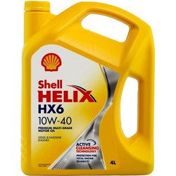 Shell Helix HX6 Λάδι Αυτοκινήτου 10W-40 4lt