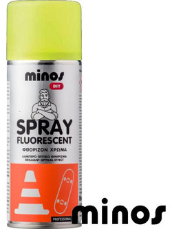 Minos Fluorescent Σπρέι Σήμανσης 9199 Πράσινο 400ml