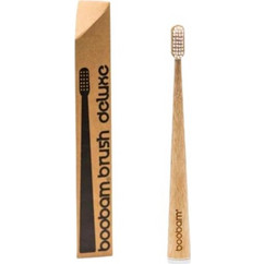 Boobam Brush Deluxe Medium Οδοντόβουρτσα Λευκή
